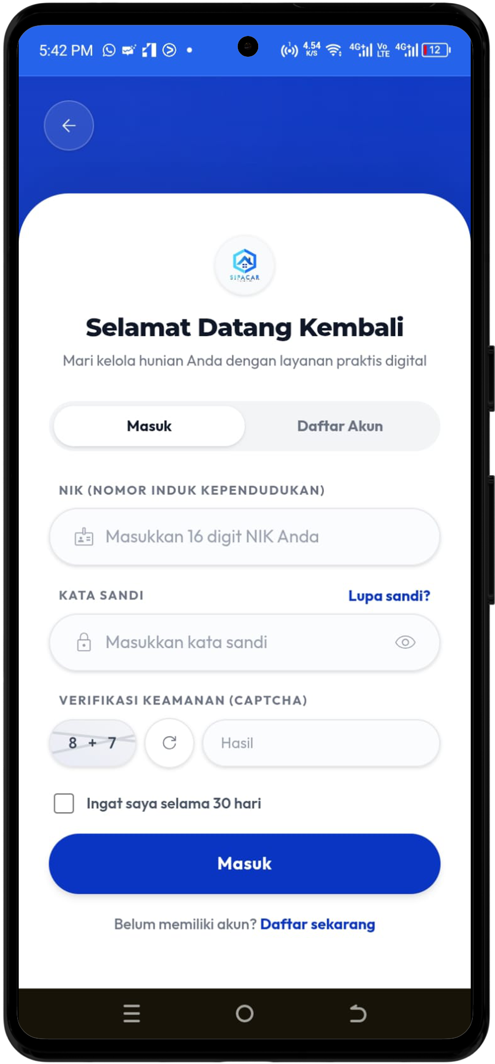 SIPACAR App